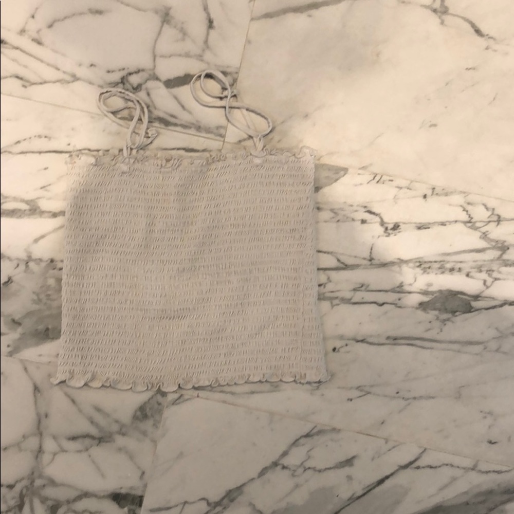 Brandy Melville smocked tank top